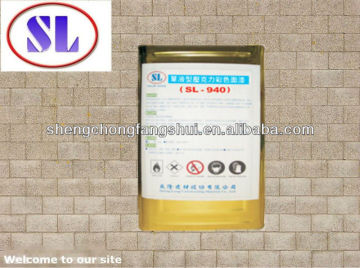 SL-940 single liquid colored finish coat