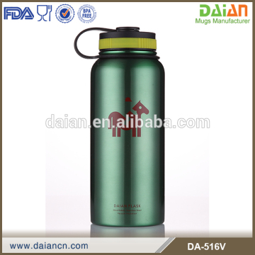 Stainless steel double walled vacuum sealed water bottle