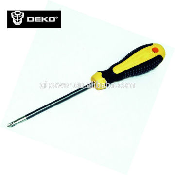 power long handle screwdriver/screwdriver with Rubber Handle
