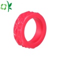 Personliga Diamond Silicone Ringar Oregelbundna Fingerringar