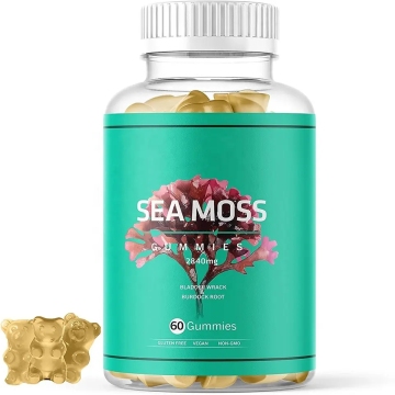 Vegan Bladderwrack Sugar Free Sea Moss Gummies