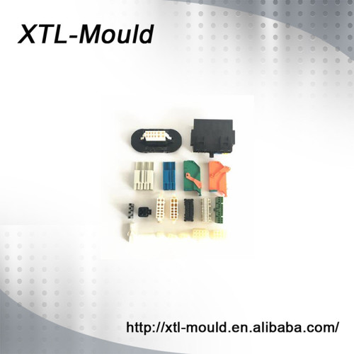 Plastic connectors molded product