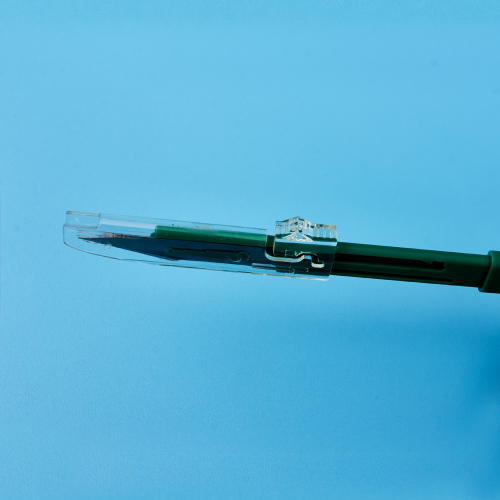 Plastik saplı tek kullanımlık cerrahi emniyet scalpel