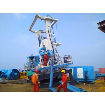 Gas lift device Reverse Circulation drilling machine