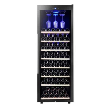 Stainless Steel Beverage Refrigerator with Climate Control