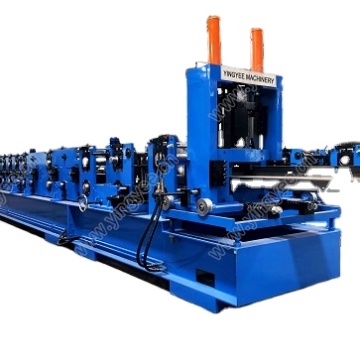 Galvanized C and Z channel roll forming machine