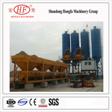 HZS180 concrete batch plant cement mixing plant with CE and ISO9001