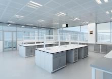 iso class medical cleanroom with clean HVAC system