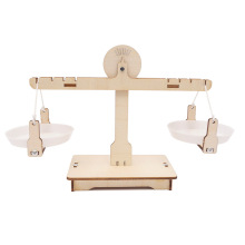 DIY STEM Toy: Wooden Balance Scale - A Fun Engineering Project for Junior School Students