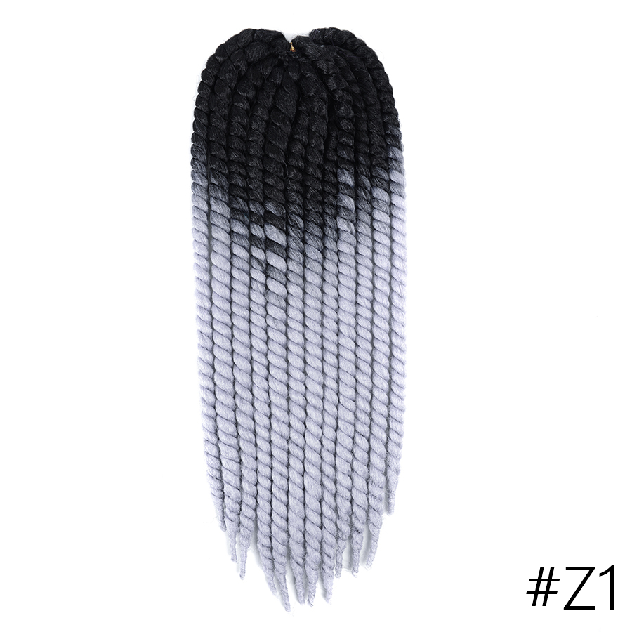 MYZYR Hot Selling  Twist Crochet Braids Synthetic Hair Extension Jumbo Braids 12Roots  Fashion Twist Braids