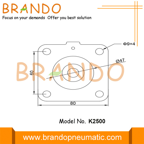 K2500 K2501 K2503 DIAPHRAGM لـ GOYEN CA25T PULSE VALVE