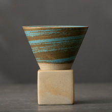 Retro Japanese Coarse Pottery Mug