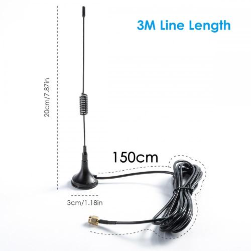 Ceramic 2.4GHz 5GHz IPEX 15 km Antena wifi al aire libre