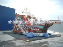Giant outdoor Inflatable Pirate Ship for kids and adults