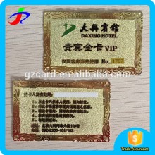 High quality stainless steel metal membership card business cards
