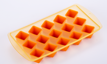 Plastic ice cube maker tray ice mould tray