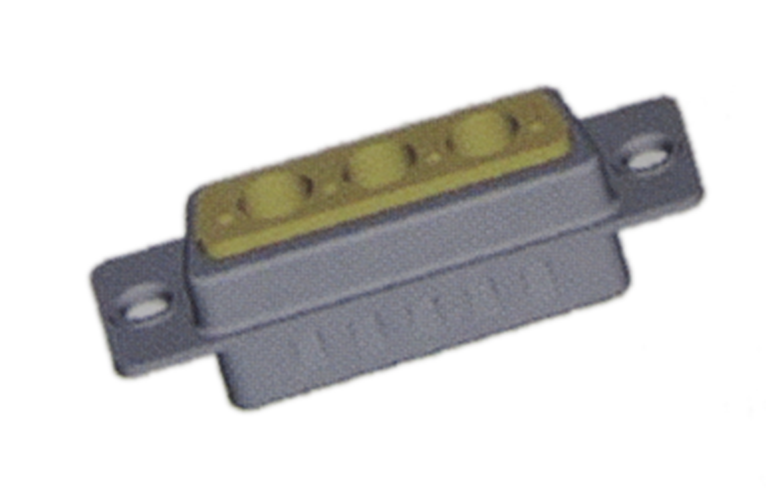 Conector de alimentação coaxial 3V3 macho D-sub