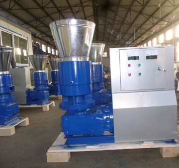 Flat Die Grass Pelletizer for Fuel and Feed