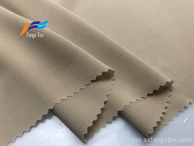 100% Polyester Diamond Mess Twill Dyed Garment Fabric