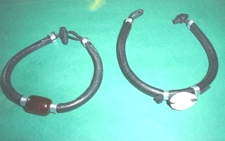 leather bracelets