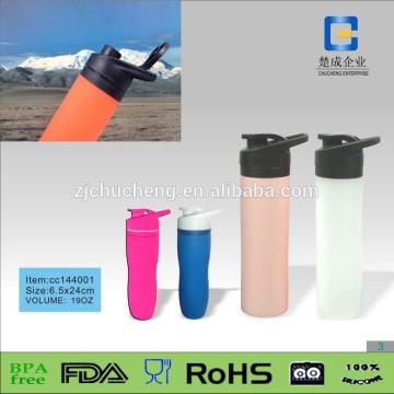 Outdoor Food Grade Silicone Travel Bottle, Silicone drinking Bottle,Silicone water Bottle