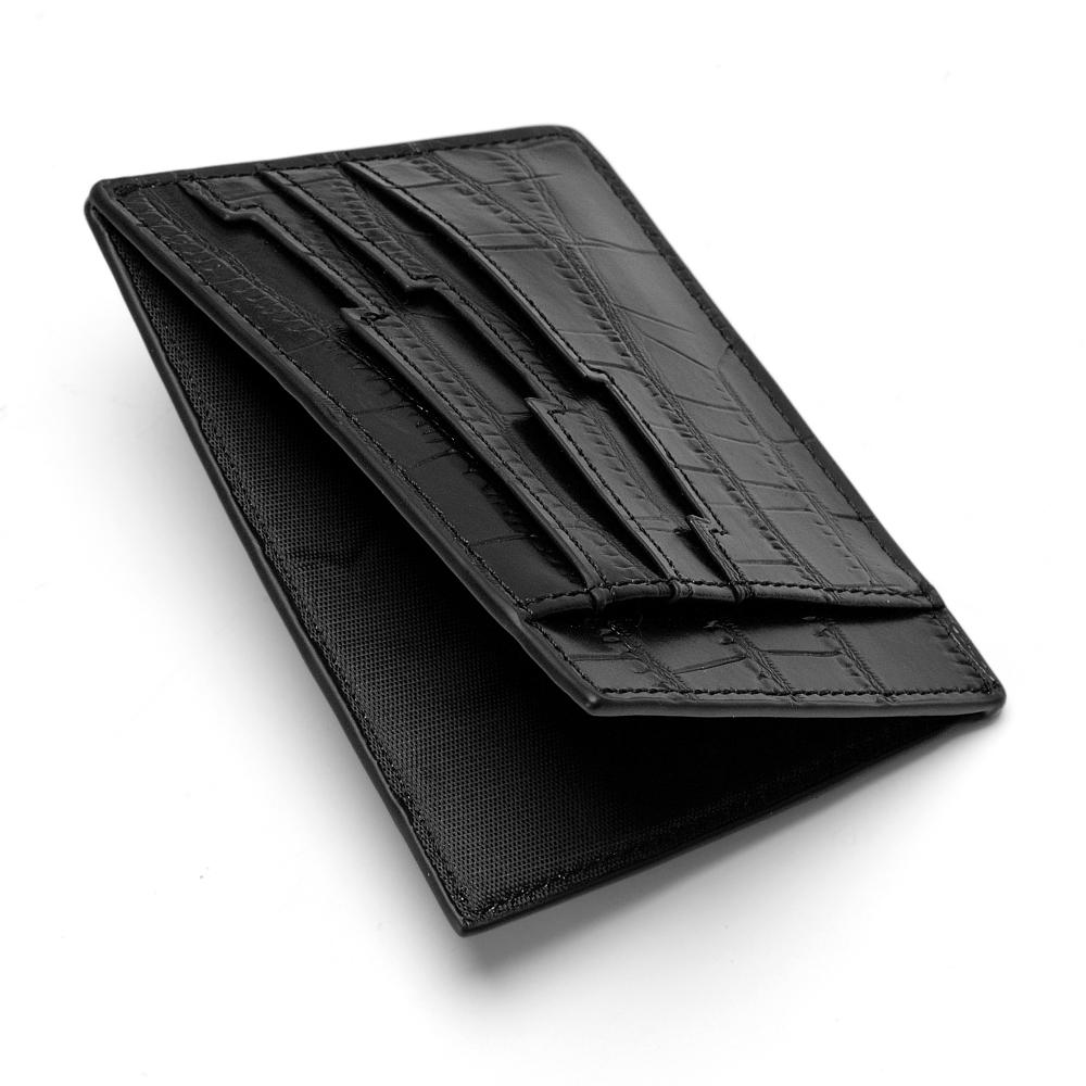 Slot multipli a faccia a faccia aperta Hombre Card Holder