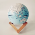 Educatieve oplichtende wereldkaart Globe-lamp voor kinderen