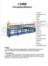Cooling pad machine-Corrugating machine