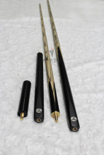 Custom Ebony Snooker cue stick, Handmade One piece or 3/4 style Hight Quality Of Ebony Snooker Cue