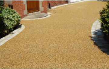 Water permeable adhesive stone Courts Sports Surface Flooring Athletic Running Track