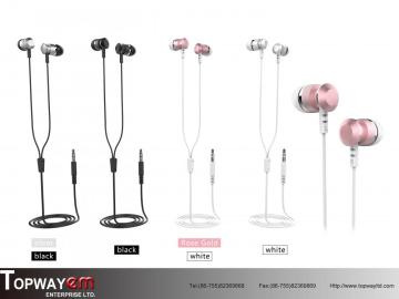 Metal In-ear Wired Earphone 18E26