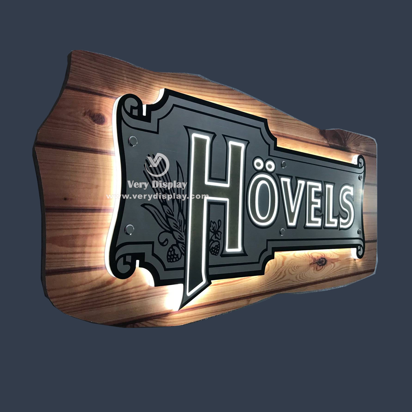 Hovel logo display