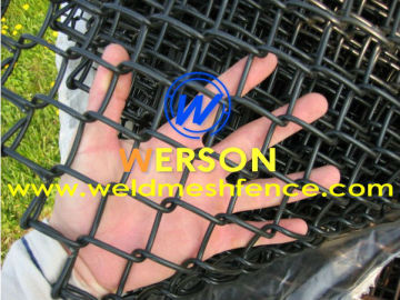 PVC Coated Diamond Mesh