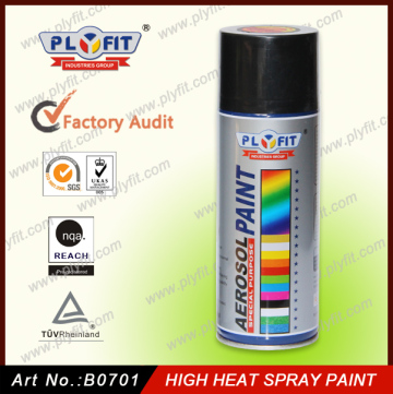 High heat resistant spray paint
