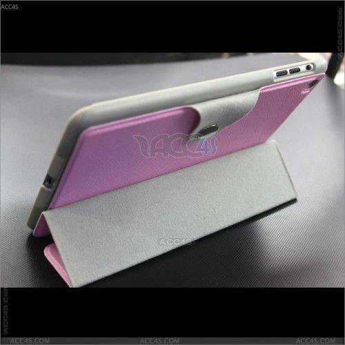 High Quality 3-Folding Leather Case for iPad Mini P-Ipdminicase014