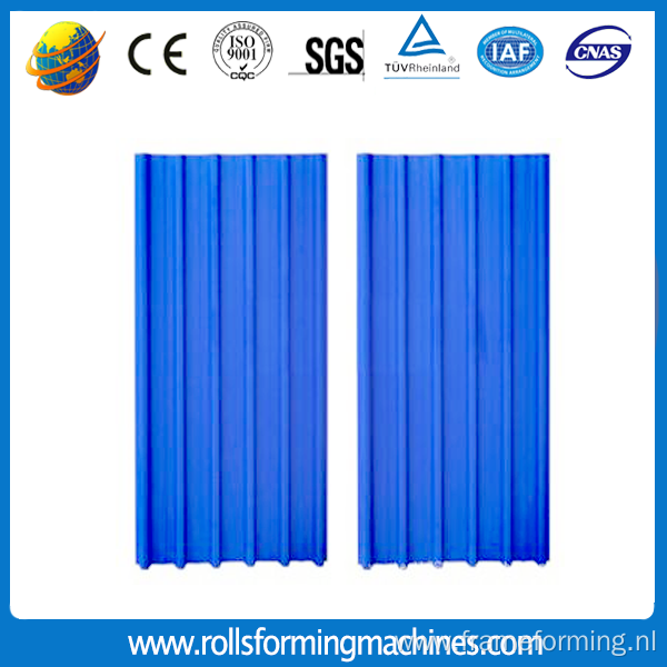 Roofing trapezoid steel panel roll forming machine