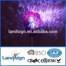 Cixi landsign solar painted glass ball lamp XLTD-730