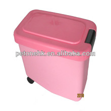 dog food plastic container lid seal