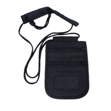 RFID Neck Stash Pouch for Travel: Passport and ID Wallet Bag
