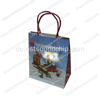 LED-Licht Tasche, Papiertüte, beschreibbare Geschenktüte