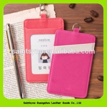 15193 Special design cowhide leather cheap price pass card holder