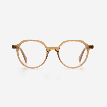 Panto Round Acetate Men's Optical Frames