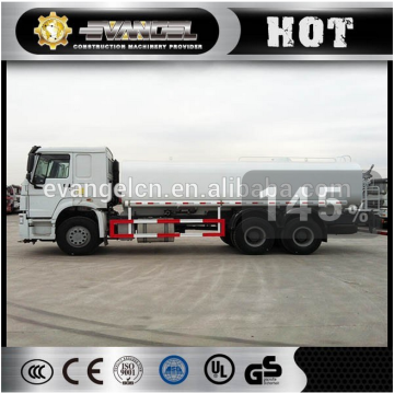 Popular HOWO 6X4 water tank trucks sale