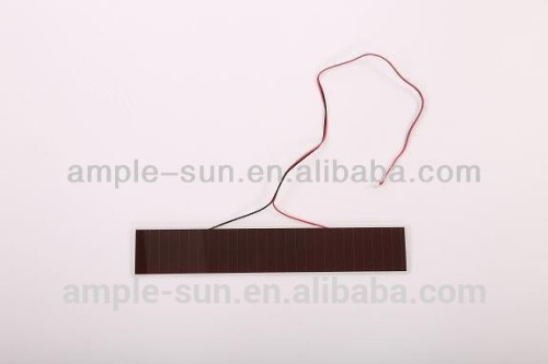 Mini size photovoltaic solar module, solar cells