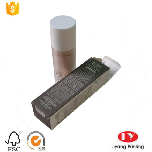 cheap paper card box for cosmetic packaging