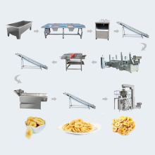 TCA Commercial Plantain Chips Making Machine Packaging and Banana Chips Price