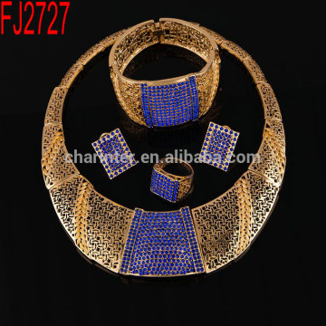 free shipping heavy jewelry set/gold plated fashion jewelry sets