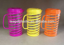 Plastic water pitcher with lid TG20002B
