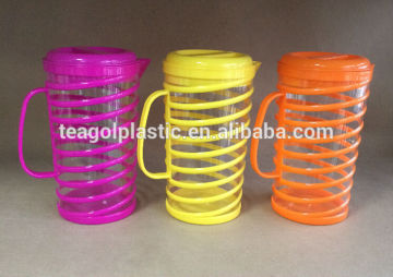Plastic water pitcher with lid TG20002B