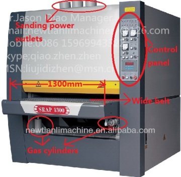 Sanding machine for plywood